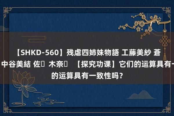 【SHKD-560】残虐四姉妹物語 工藤美紗 蒼井さくら 中谷美結 佐々木奈々 【探究功课】它们的运算具有一致性吗？